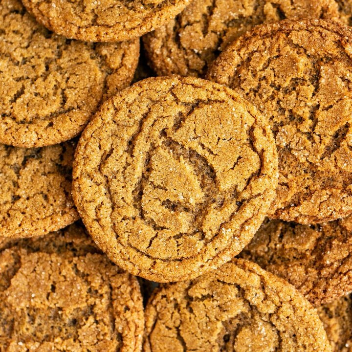 Christmas Gingersnap cookies